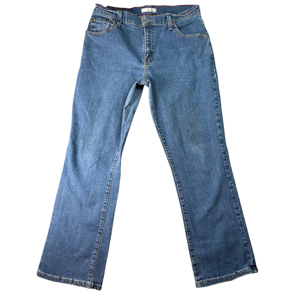 Levi's‎ 550 Relaxed Fit Jeans Medium Wash Denim Casual Classic 10 S Blue Western